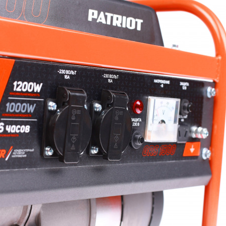 Бензиновый  генератор PATRIOT GRS 1500 фото