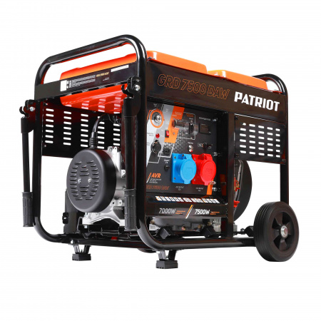 Дизельный  генератор PATRIOT GRD 7500 DAW фото