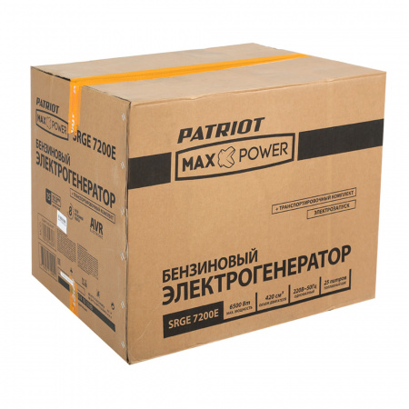 Бензиновый  генератор PATRIOT SRGE 7200 E фото