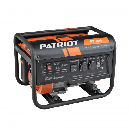 Бензиновый  генератор PATRIOT GP 3510 фото