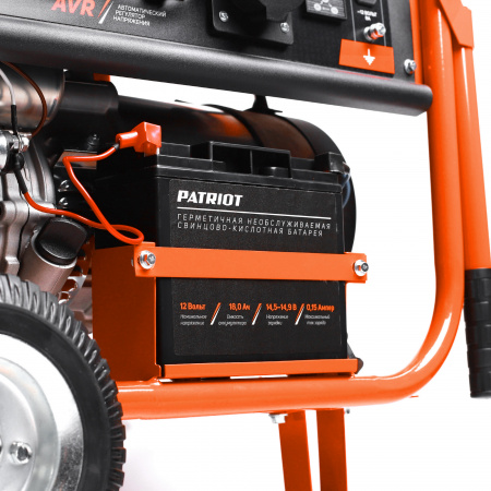 Бензиновый  генератор PATRIOT GRS 7500 E фото