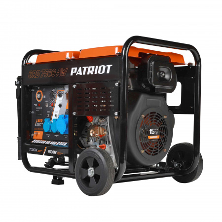 Дизельный  генератор PATRIOT GRD 7500 AW фото
