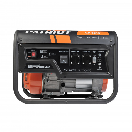 Бензиновый  генератор PATRIOT GP 3510 фото