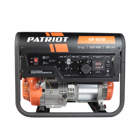 Бензиновый  генератор PATRIOT GP 6510 фото
