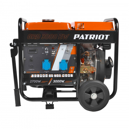 Дизельный  генератор PATRIOT GRD 3000 EW фото